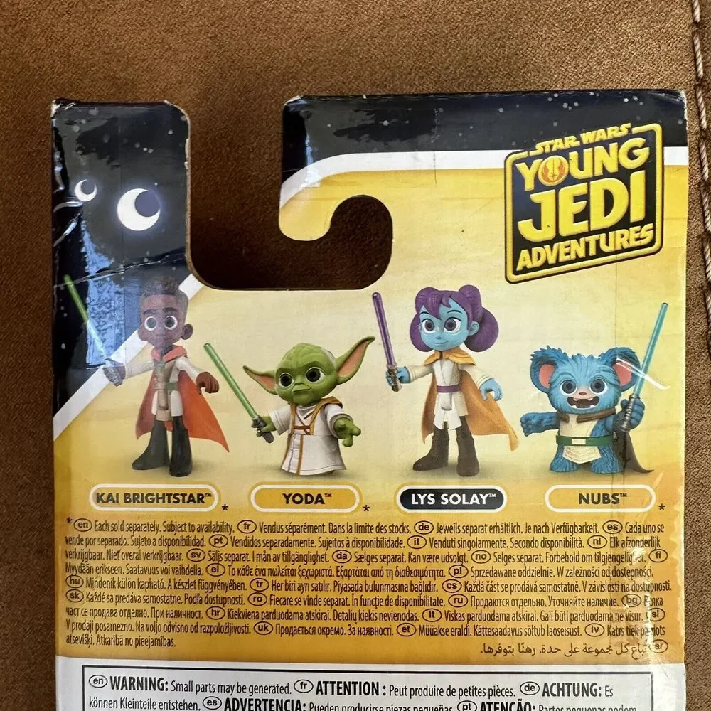 Lot 2 Star Wars Young Jedi Adventures Nubs & Kai Brightstar Figures Toys Hasbro - Picture 2 of 6
